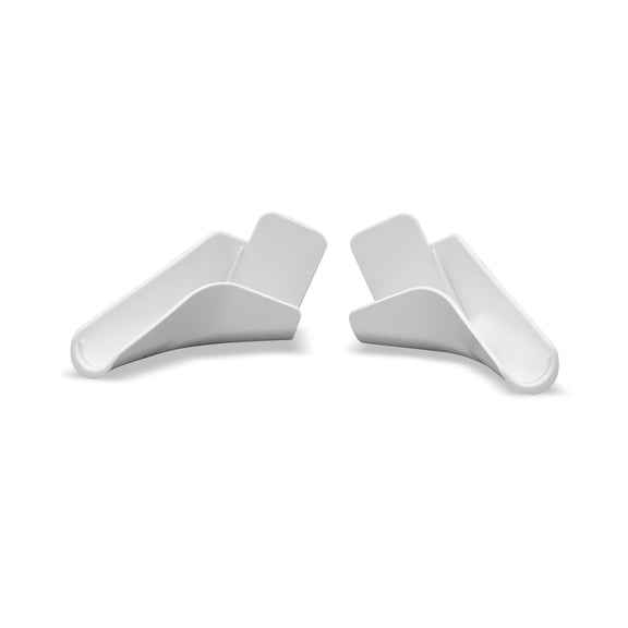 Thetford | B&B Molders RV Rain Gutter Spout, Medium, Polar White, 94170
