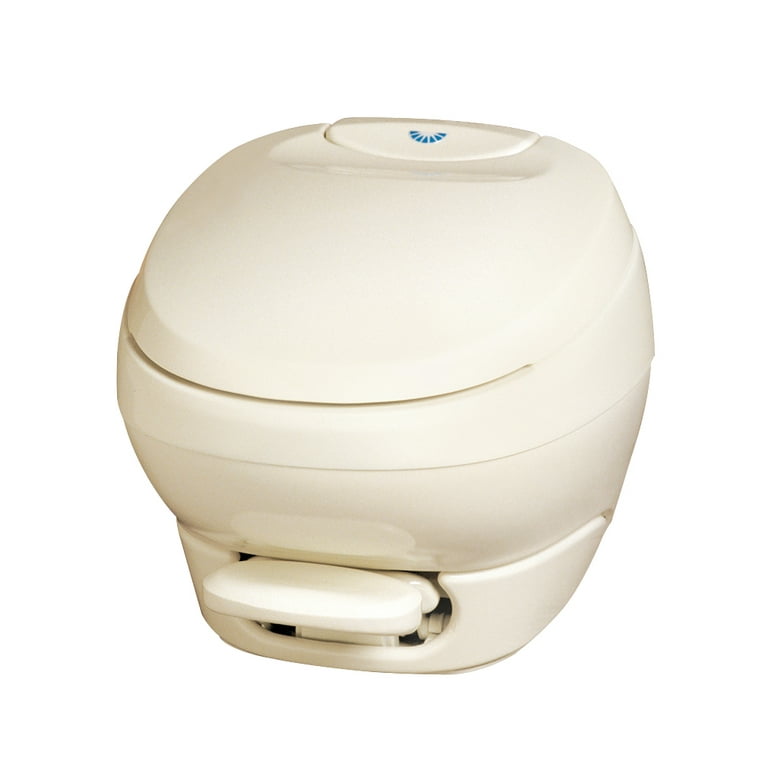 Thetford Aqua-Magic High Profile Bone Bravura Permanent RV Toilet Thetford Aqua-Magic High Profile Bone Bravura Permanent RV Toilet