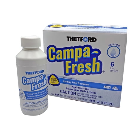 Thetford Campa-Fresh® Free and Clear 6x8 oz Liquid Holding Tank Treatment