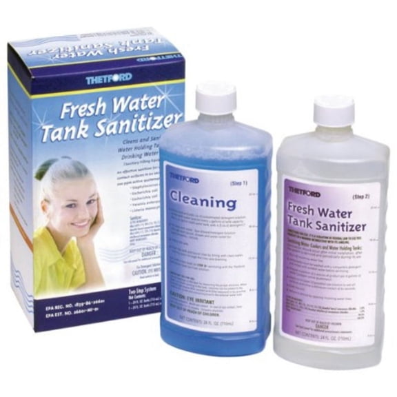 Thetford Fresh Water Tank Sanitizer Detergent and Sanitizer 36662