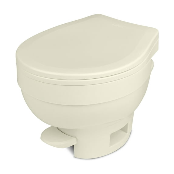 Thetford RV Toilet Aqua-Magic® VI Low, Parchment, with SloClose™ seat and cover - 31834