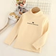 thumbnail image 1 of Thetops Big Girls Cotton Turtleneck 11T Beige - Hypoallergenic Soft Long Sleeve, Multi-Season Everyday Layering Top, 1 of 3