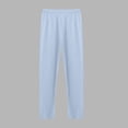 thumbnail image 1 of Thetops Little Girls 6T Leggings - Light Blue 100% Cotton, Soft Breathable Elastic Waistband, Classic Fit for Daily Wear & School, Durable for Active Play, 1 of 5