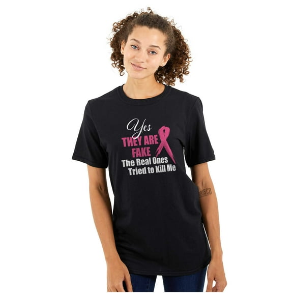 They Are Fake Real Ones Tried Kill Me Women's Graphic T Shirt Tees Brisco Brands S