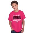 thumbnail image 1 of They Call Me A Dreamer Sleep A Lot Crewneck T Shirts Boy Girl Teen Brisco Brands L, 1 of 6