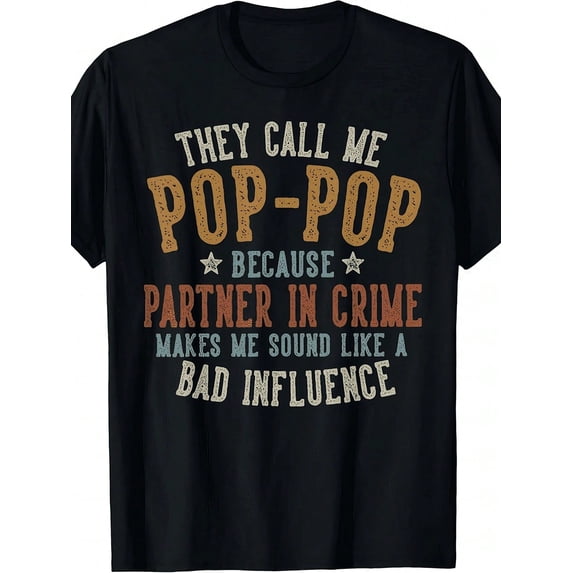 They Call Me Grandpa. Funny Father's Day Grandpa T-Shirt. Men's And Women's Version. 2026 Summer Short-Sleeved Printed T-Shirt.