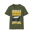 thumbnail image 1 of They Call Me The Honey Badger Because Novelty Unisex Softstyle T-Shirt, 1 of 4