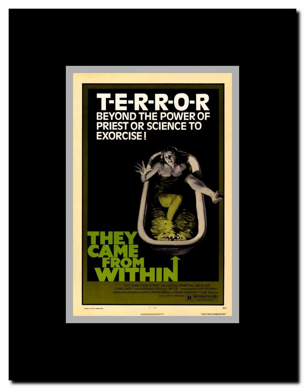 They Came from Within Framed Movie Poster