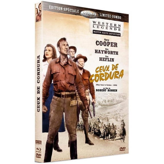 They Came to Cordura (Blu-Ray & DVD Combo) [ Blu-Ray, Reg.A/B/C Import - France ]