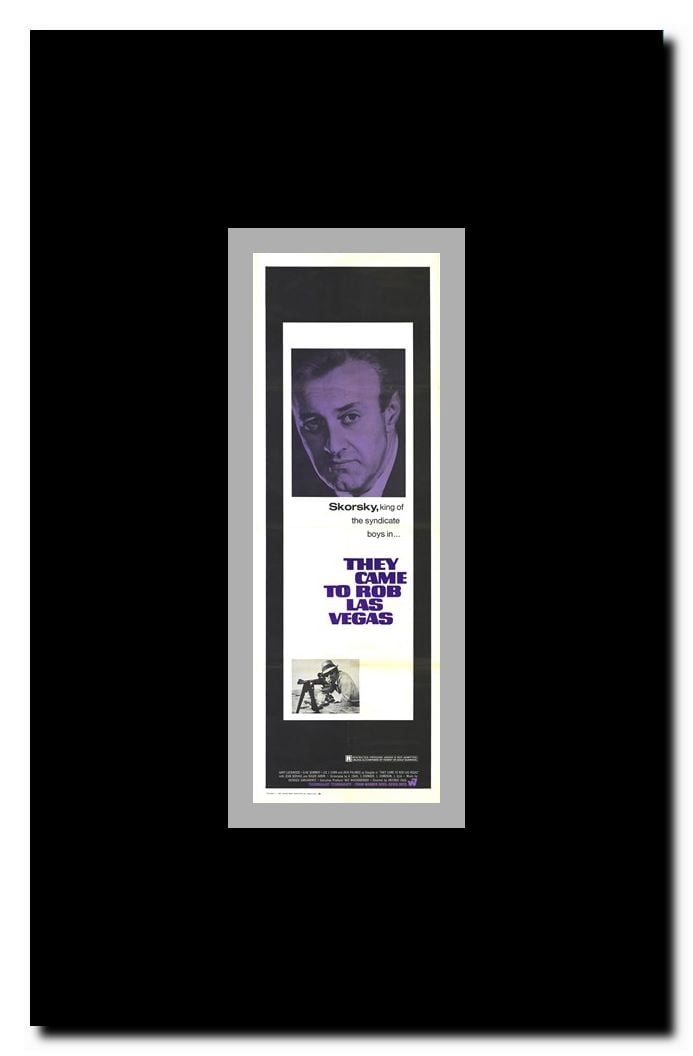 They Came to Rob Las Vegas Framed Movie Poster