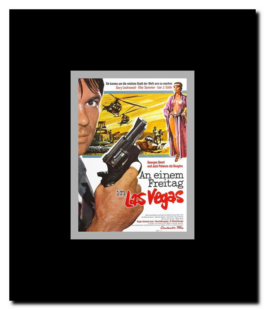 They Came to Rob Las Vegas Framed Movie Poster