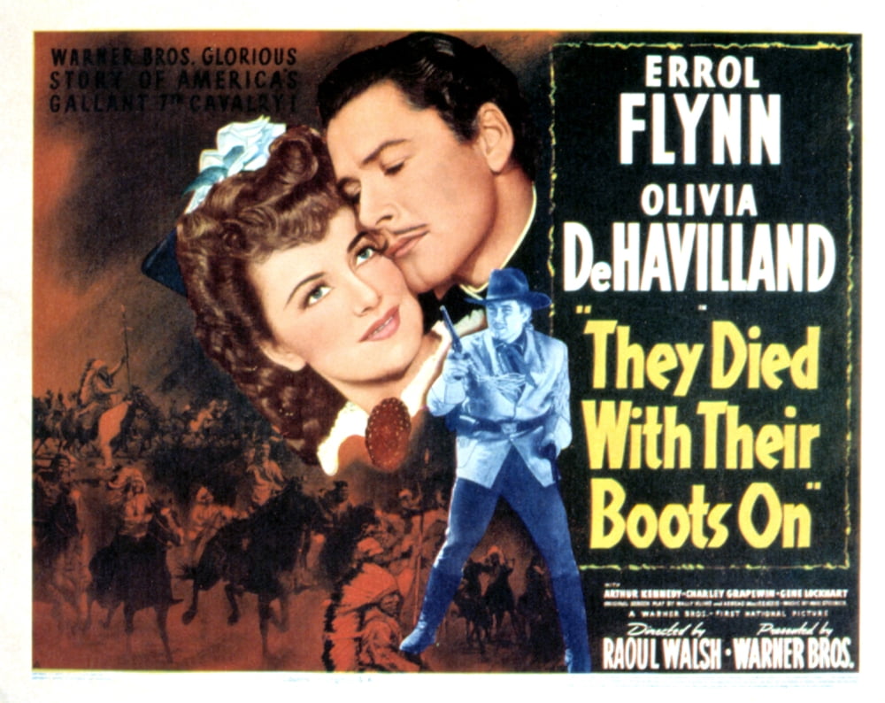 They Died With Their Boots On Canvas Art - (28 x 22)