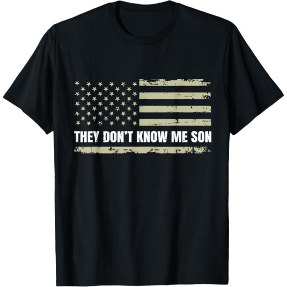 They Don't Know Me Son Bodybuilding Motivation T-Shirt