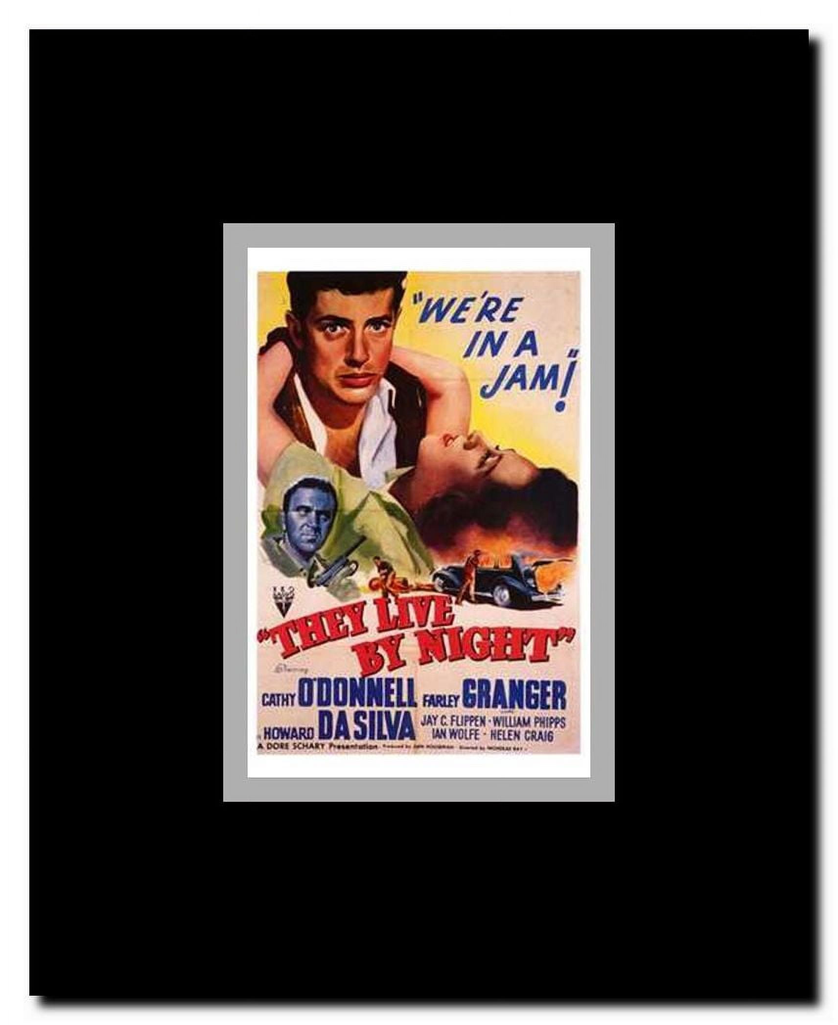 They Live By Night Framed Movie Poster