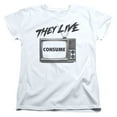 thumbnail image 1 of They Live - Consume - Women's Short Sleeve Shirt - XX-Large, 1 of 2