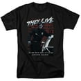 thumbnail image 1 of They Live Men's Dead Wrong T-shirt Small Black, 1 of 2