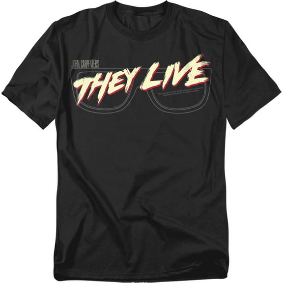 They Live T-Shirt Glasses Logo Unisex Graphic Tee For Men & Women