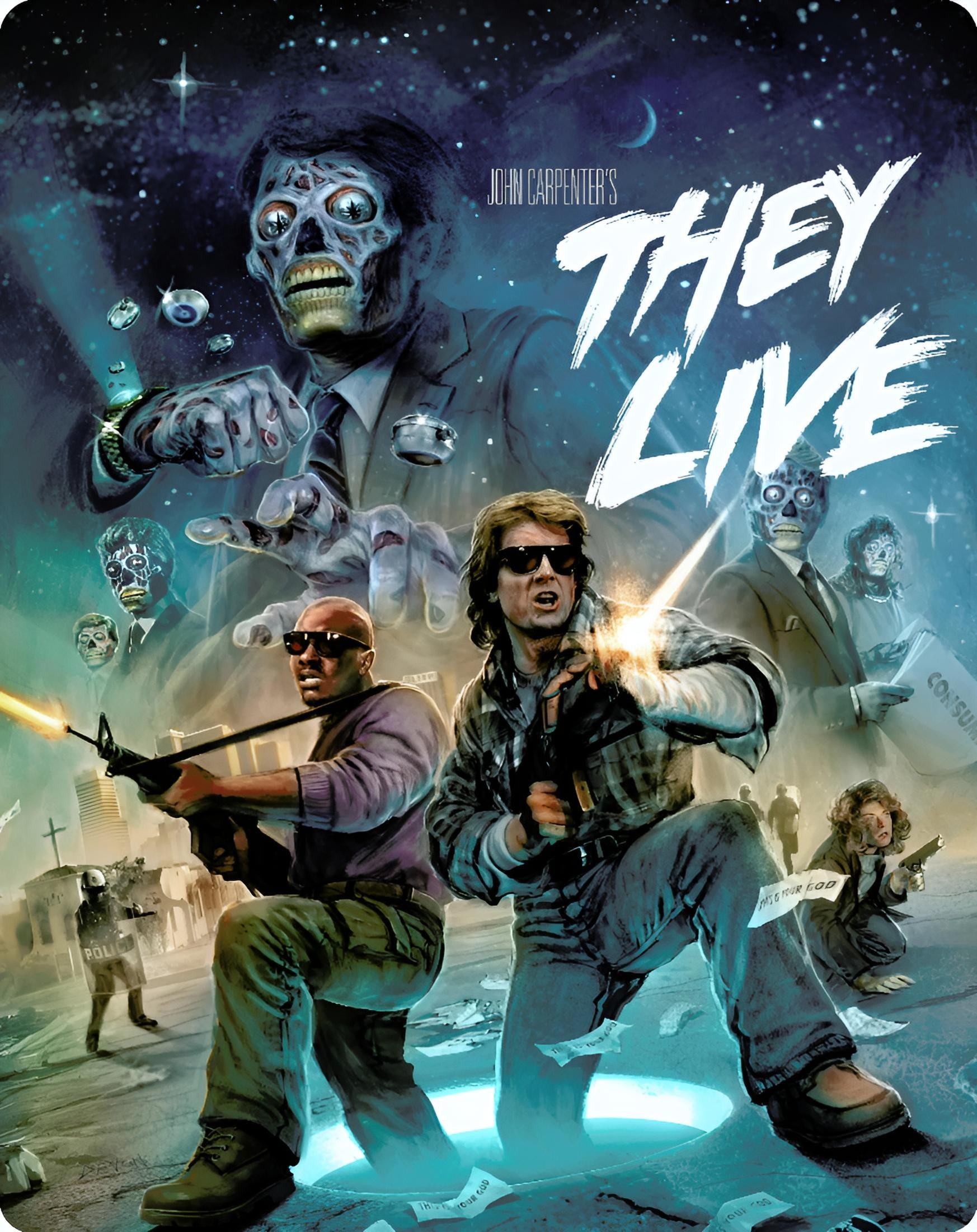 They Live (Limited Edition Steelbook) (4K Ultra HD + Blu-ray They Live (Limited Edition Steelbook) (4K Ultra HD + Blu-ray