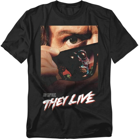 They Live T-Shirt Poster Unisex Graphic Tee For Men & Women