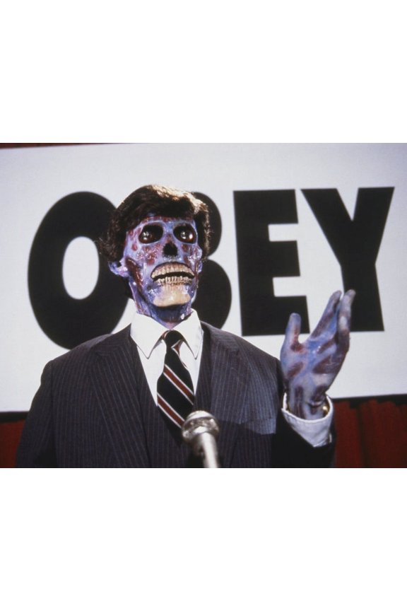 They Live Reptilian Politician By Obey Poster 24X36 Classic Hollywood Poster
