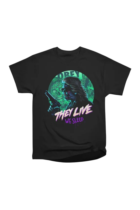 They Live We Sleep T-Shirt Tee Gift For Him Merch For Her Apparel For Friend