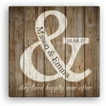 thumbnail image 1 of They Lived Happily Ever After Personalized 12" x 12" Canvas, 1 of 1