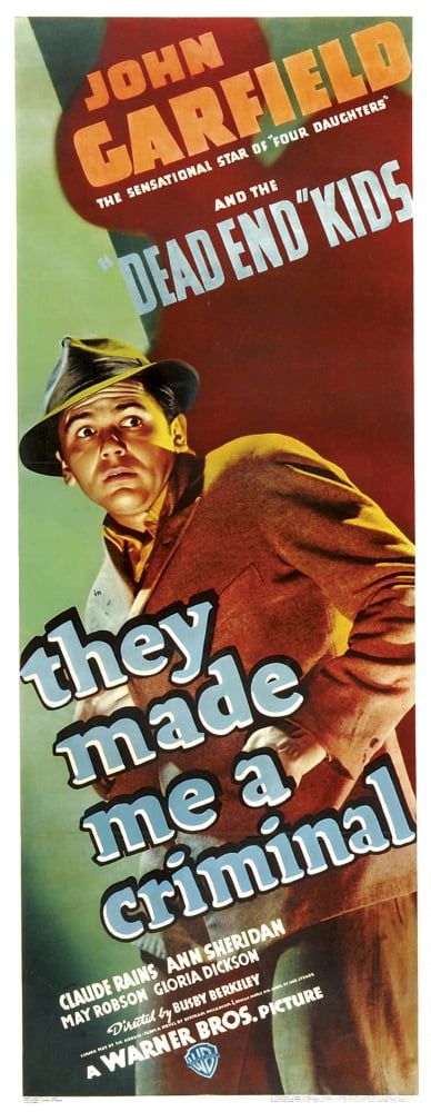 They Made Me A Criminal Canvas Art - (24 x 36)