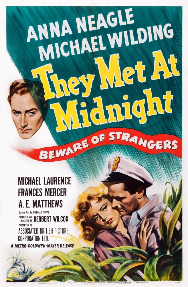 They Met At Midnight Canvas Art -  (11 x 17)