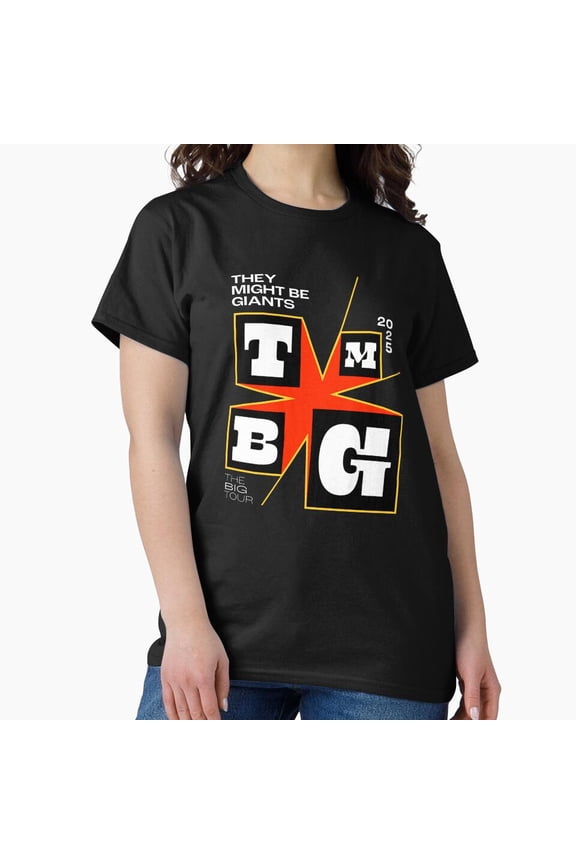 They Might Be Giants Big Four Tour 2025 Indie Band T-Shirt