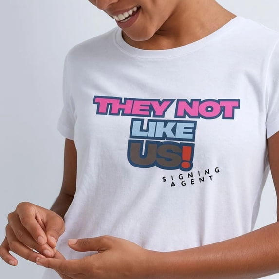 Notary Signing Agent T-Shirt – “They Not Like Us” Funny Signing Agent Notary Public Shirt, Unisex Cotton Tee