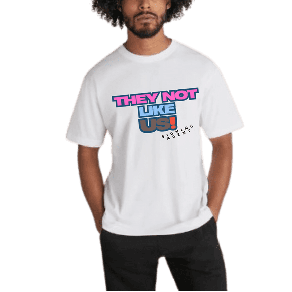 Notary Signing Agent T-Shirt – “They Not Like Us” Funny Signing Agent Notary Public Shirt, Unisex Cotton Tee