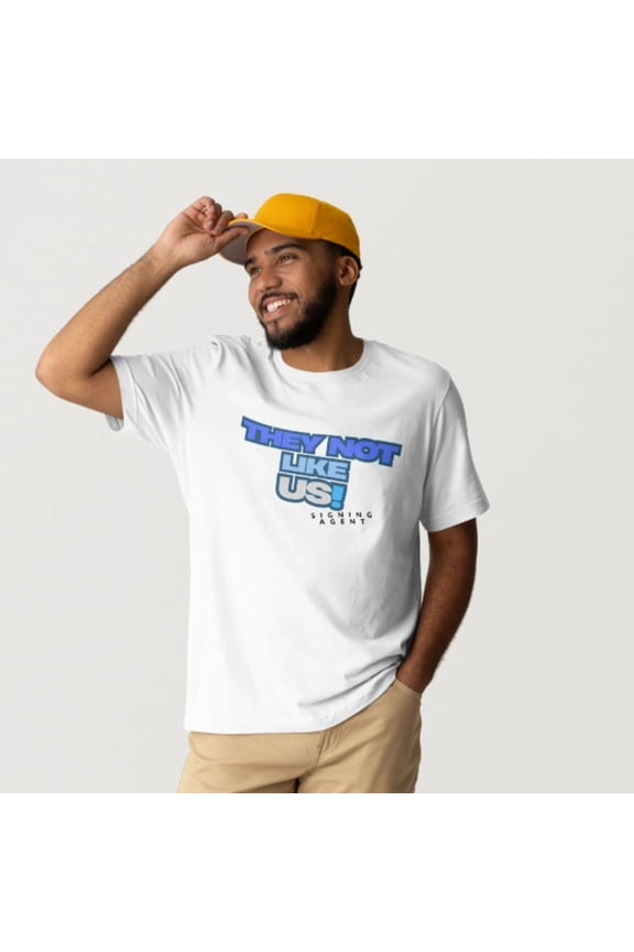 Notary Signing Agent T-Shirt – “They Not Like Us” Funny Signing Agent Notary Public Shirt, Unisex Cotton Tee
