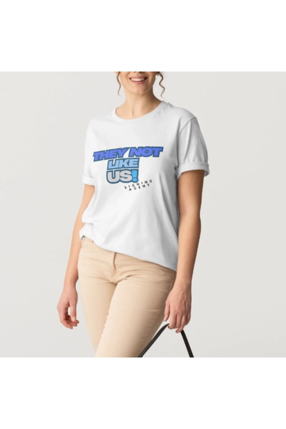 Notary Signing Agent T-Shirt – “They Not Like Us” Funny Signing Agent Notary Public Shirt, Unisex Cotton Tee