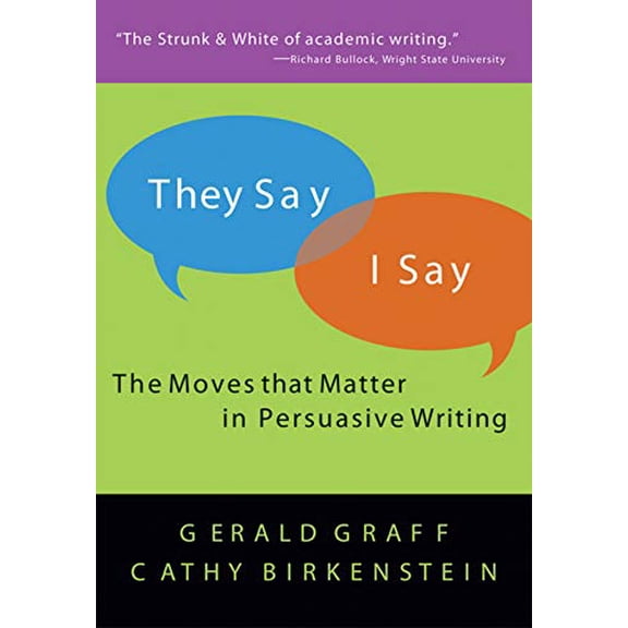 Pre-Owned They Say / I Say: The Moves That Matter in Academic Writing (Paperback) 0393924092 9780393924091