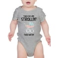 thumbnail image 1 of They See Me Strollin' Bodysuit Infant -Smartprints Designs,  12 Months, 1 of 4