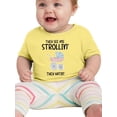 thumbnail image 1 of They See Me Strollin' T-Shirt Infant -Smartprints Designs,  24 Months, 1 of 4