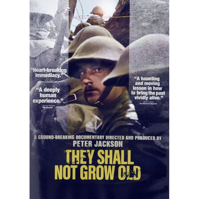 They Shall Not Grow Old (DVD) (Standard Edition) - Walmart.com
