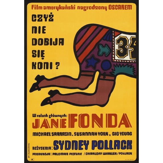 They Shoot Horses Don'T They? (Aka Czyz Nie Dobija Sie Koni?) Polish Poster 1969 Movie Poster Masterprint (11 x 17)