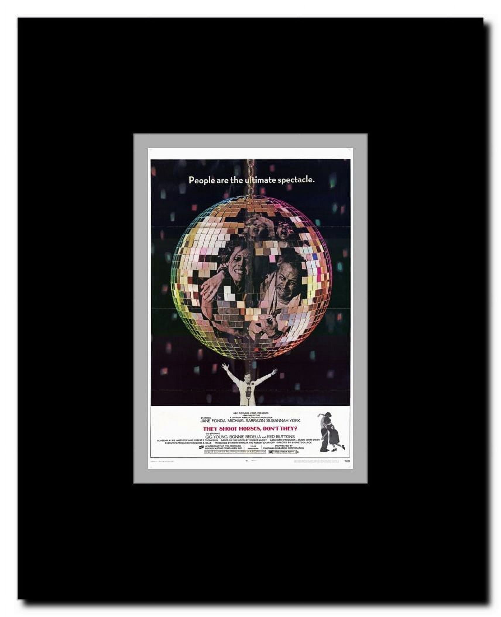 They Shoot Horses Don't They Framed Movie Poster