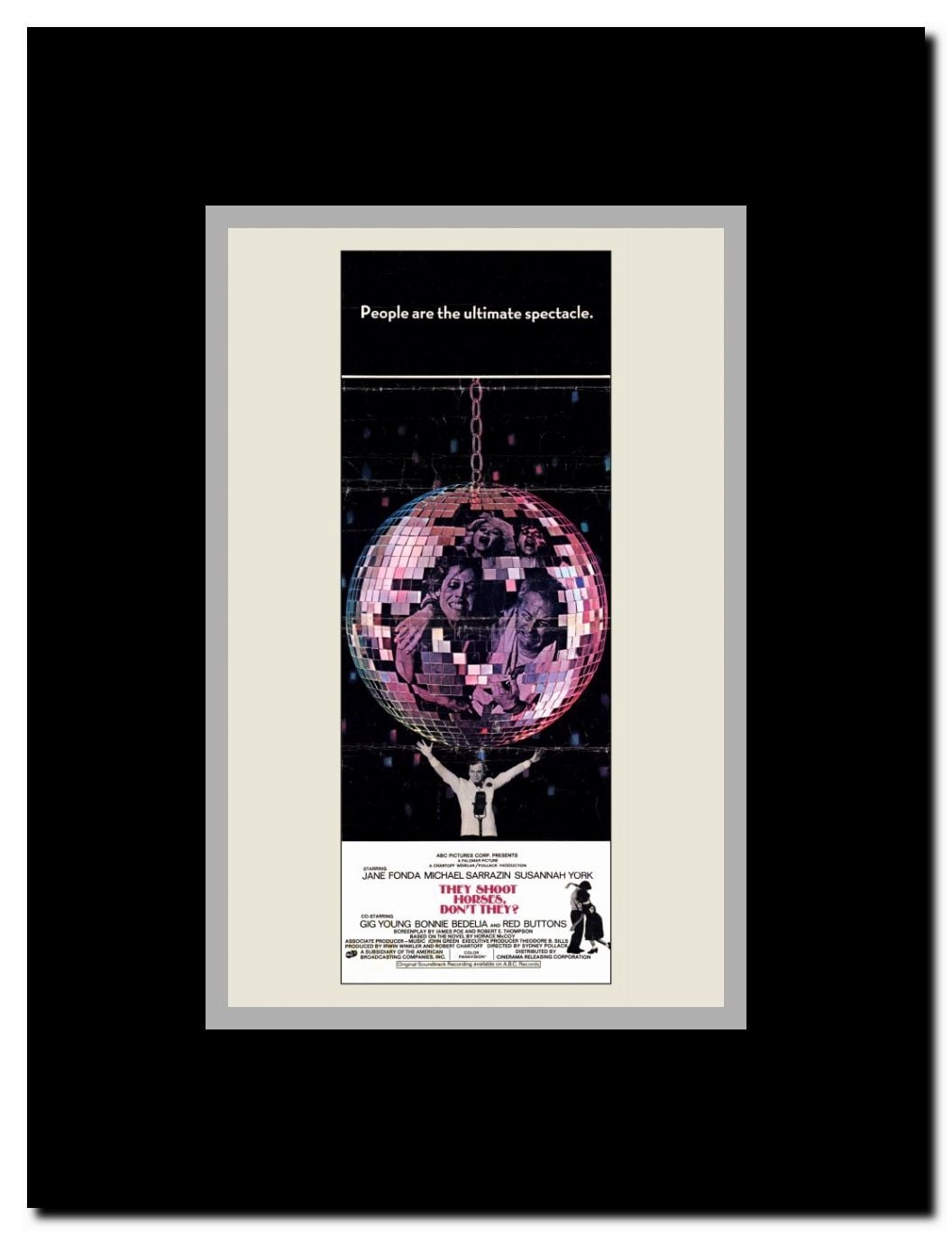 They Shoot Horses Don't They? Framed Movie Poster