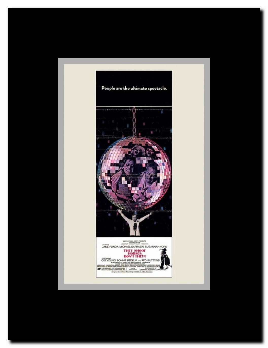 They Shoot Horses Don't They Framed Movie Poster