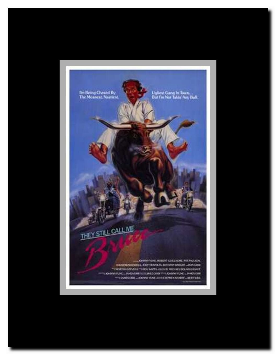 They Still Call Me Bruce Framed Movie Poster