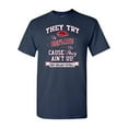 thumbnail image 1 of They Try To Deflate Us Cause They Ain't Us Adult DT T-Shirt Tee, 1 of 2