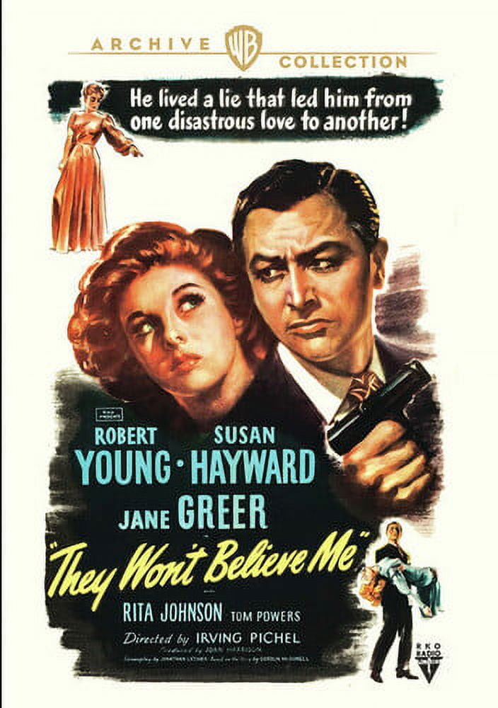 They Won't Believe Me (DVD), Warner Archives, Mystery & Suspense