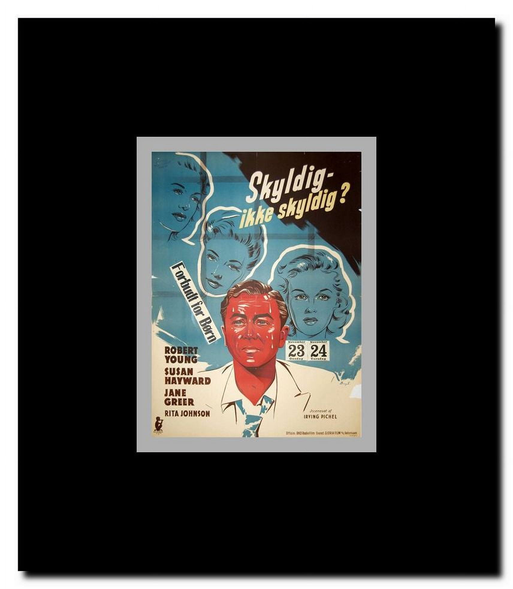 They Won't Believe Me Framed Movie Poster