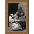 thumbnail image 1 of They are hot 24x16 Gold Ornate Wood Framed Canvas Art by Francisco Goya, 1 of 2