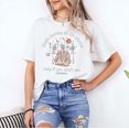 thumbnail image 1 of They're Burning All The Witches Halloween Skeleton Dancing T-Shirt, Fullsizes S-5XL Multicolors T-Shirt, 1 of 5