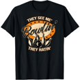 thumbnail image 1 of They see me Bowlin they Hatin Funny Bowling T-Shirt, 1 of 6