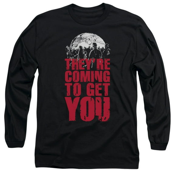 - Theyre Coming To Get You - Long Sleeve Shirt - XXX-Large