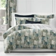 thumbnail image 1 of Thiago Linen Coverlet & 2 Pillow Shams Set, Dark Denim Blue - Super King Size - 3 Piece, 1 of 1